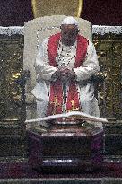 Pope Francis At Late Cardinal Miguel Angel Ayuso Guixot Funeral - Vatican