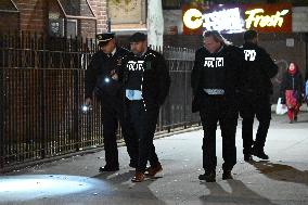 15-year-old Girl Wounded In A Shooting In Harlem, Manhattan, New York