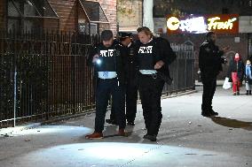 15-year-old Girl Wounded In A Shooting In Harlem, Manhattan, New York