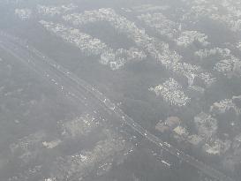 Air pollution near New Delhi