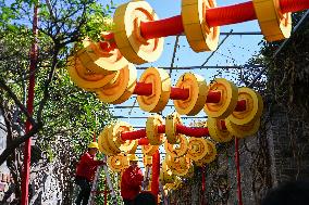 Chinese Celebrate New Year in Nanjing