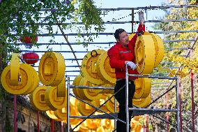 Chinese Celebrate New Year in Nanjing