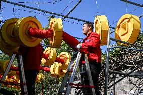 Chinese Celebrate New Year in Nanjing