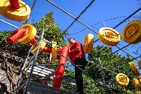 Chinese Celebrate New Year in Nanjing