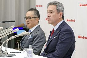 Press Conference on the Change of President of Marubeni Corporation