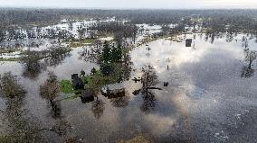 Flood in Soomaa National Park