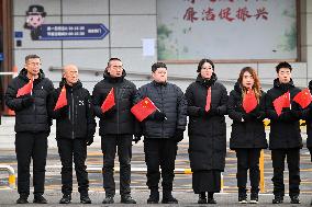 The remains of Chinese People's Volunteers Returned to China