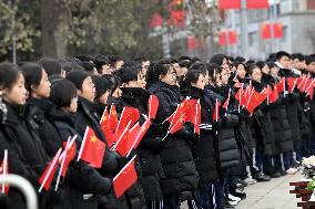 The remains of Chinese People's Volunteers Returned to China