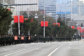 The remains of Chinese People's Volunteers Returned to China