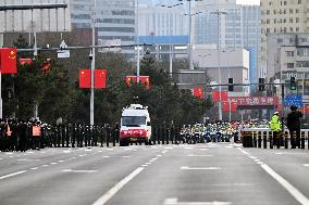 The remains of Chinese People's Volunteers Returned to China