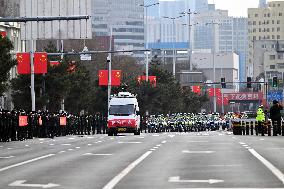 The remains of Chinese People's Volunteers Returned to China