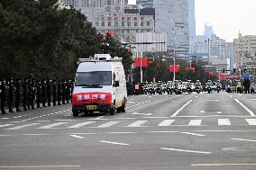 The remains of Chinese People's Volunteers Returned to China