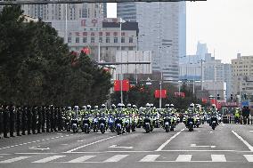 The remains of Chinese People's Volunteers Returned to China