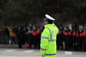 The remains of Chinese People's Volunteers Returned to China