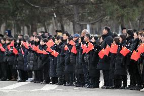 The remains of Chinese People's Volunteers Returned to China