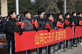 The remains of Chinese People's Volunteers Returned to China