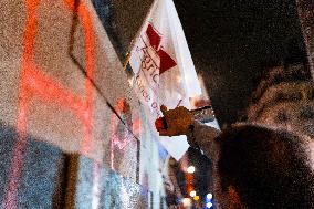 Farmers Protest Outside INRAE HQs - Paris