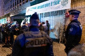 Farmers Protest Outside INRAE HQs - Paris