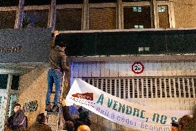 Farmers Protest Outside INRAE HQs - Paris