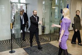 Armenian Foreign Minister Ararat Mirzoyan visits Helsinki, Finland