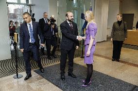 Armenian Foreign Minister Ararat Mirzoyan visits Helsinki, Finland