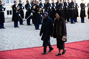 Macron Receive Nigerian President Tinubu