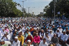 Protest In India Against WAQF Amendment Bill 2024 .