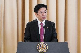 Singapore's Prime Minister Wong Visits Thailand.