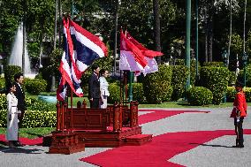 Singapore's Prime Minister Wong Visits Thailand.