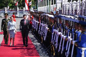 Singapore's Prime Minister Wong Visits Thailand.