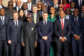 President Macron And President Tinubu Joint Press Conference - Paris