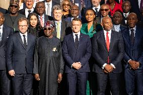 President Macron And President Tinubu Joint Press Conference - Paris