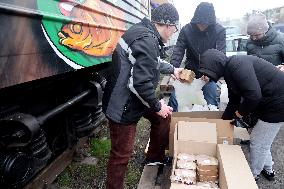 Food Train celebrates Thanksgiving in Kharkiv