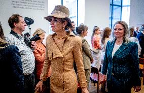 Queen Maxima At Signing of International Cooperation EU - The Hague