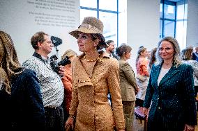 Queen Maxima At Signing of International Cooperation EU - The Hague