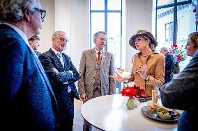 Queen Maxima At Signing of International Cooperation EU - The Hague