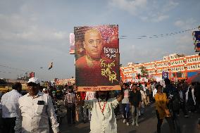 Bangladesh-Hindu Priest Arrest Protest,West Bengal, India