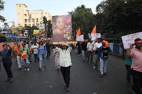 Bangladesh-Hindu Priest Arrest Protest,West Bengal, India