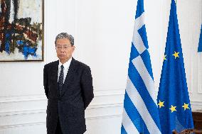 Zhao Leji Visit Greece