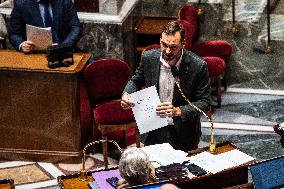 Debate In The French Parliament