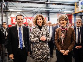 French Education Ministers Visit Alfred Mongy High School to Promote Automotive Careers - Marcq-en-Barœul