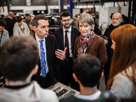 French Education Ministers Visit Alfred Mongy High School to Promote Automotive Careers - Marcq-en-Barœul