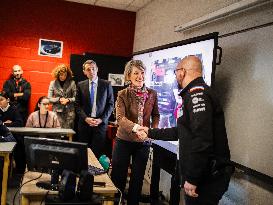 French Education Ministers Visit Alfred Mongy High School to Promote Automotive Careers - Marcq-en-Barœul