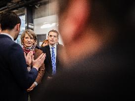 French Education Ministers Visit Alfred Mongy High School to Promote Automotive Careers - Marcq-en-Barœul