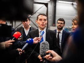 French Education Ministers Visit Alfred Mongy High School to Promote Automotive Careers - Marcq-en-Barœul