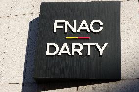 Demonstration Outside Fnac Darty Headquarters - Ivry-Sur-Seine