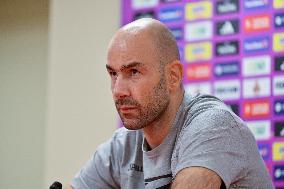 Vassilis Spanoulis Press Conference - Monaco