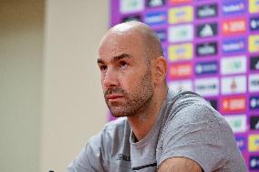 Vassilis Spanoulis Press Conference - Monaco