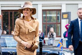 Queen Maxima Attends Signing of International Cooperation EU - The Hague