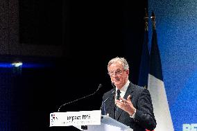 Michel Barnier at 5th CPME Impact PME Trade Fair - Paris